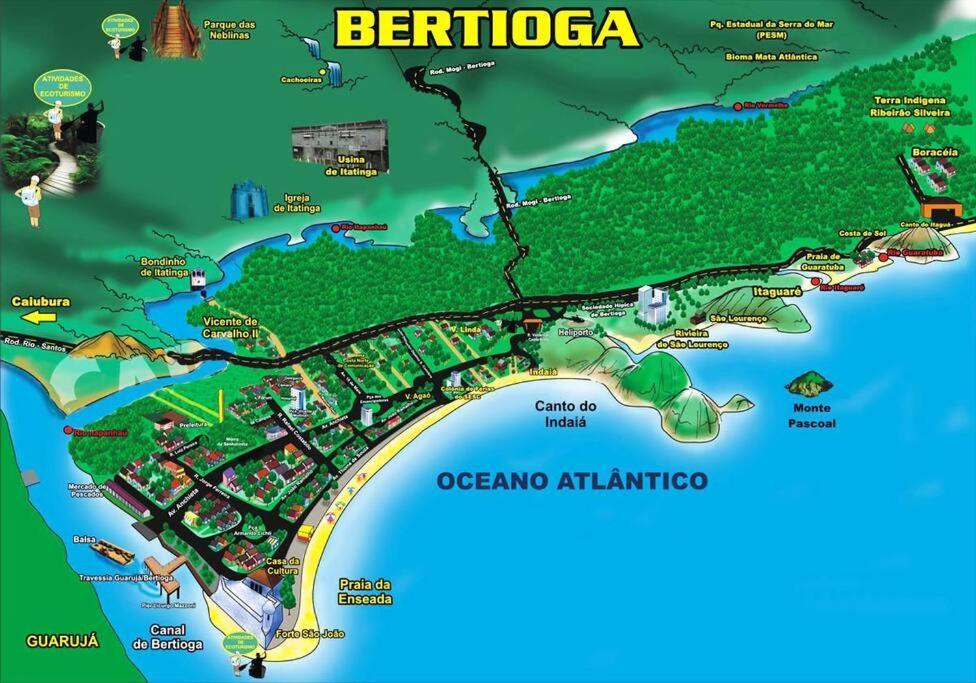 Magnifica Casa Praia Bertioga Guaratuba Sun House מראה חיצוני תמונה